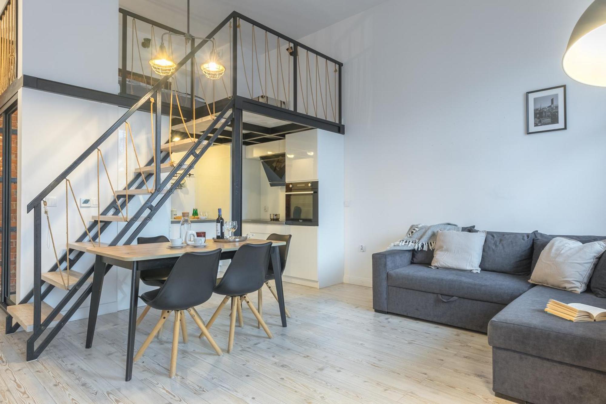 Apartament Z Antresola Nowa Papiernia Вроцлав Экстерьер фото