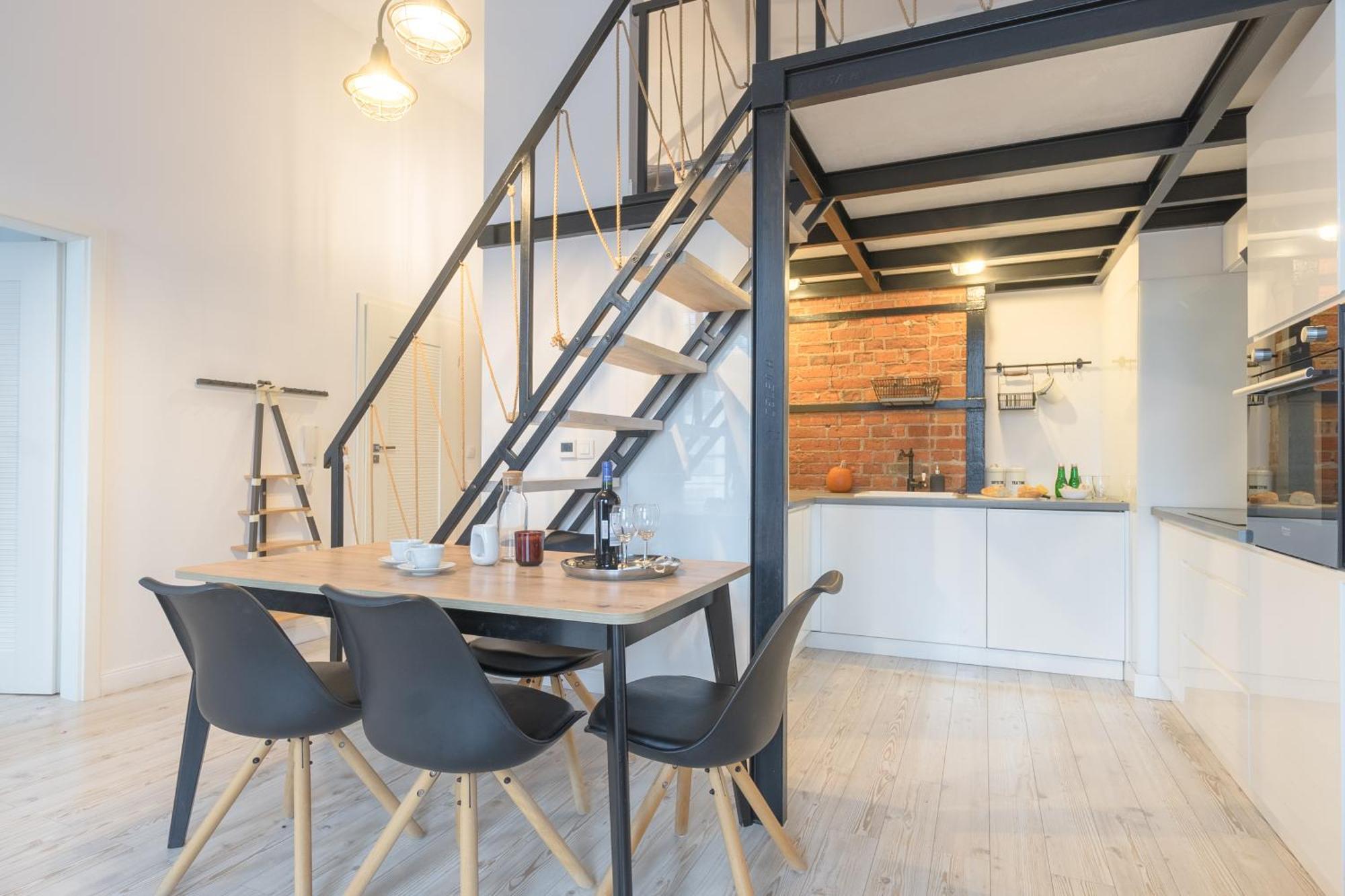 Apartament Z Antresola Nowa Papiernia Вроцлав Экстерьер фото